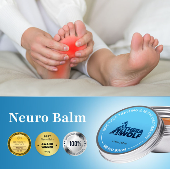 TheraWolf Neuro Balm für wohltuende Fußpflege